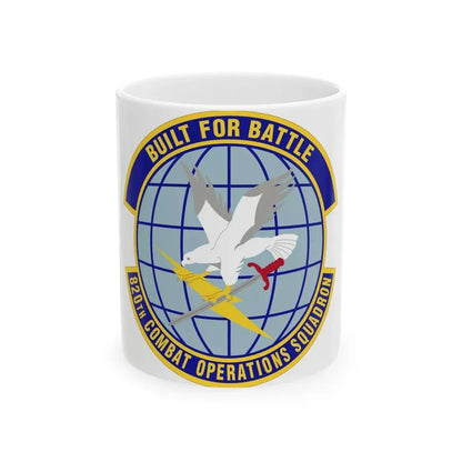 820th Combat Operations Squadron (U.S. Air Force) White Coffee Mug - Go Mug Yourself