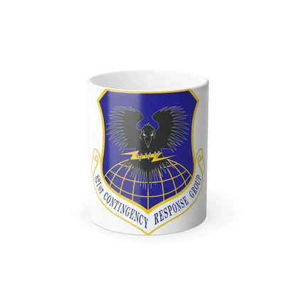 821 Contingency Response Group AMC (U.S. Air Force) Color Changing Coffee Mug 11oz - Go Mug Yourself