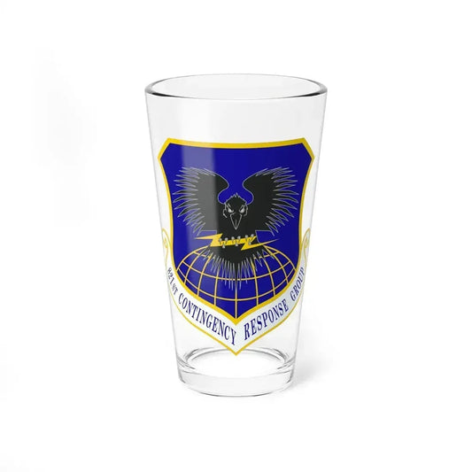 821 Contingency Response Group AMC (U.S. Air Force) Pint Glass 16oz 16oz - Go Mug Yourself