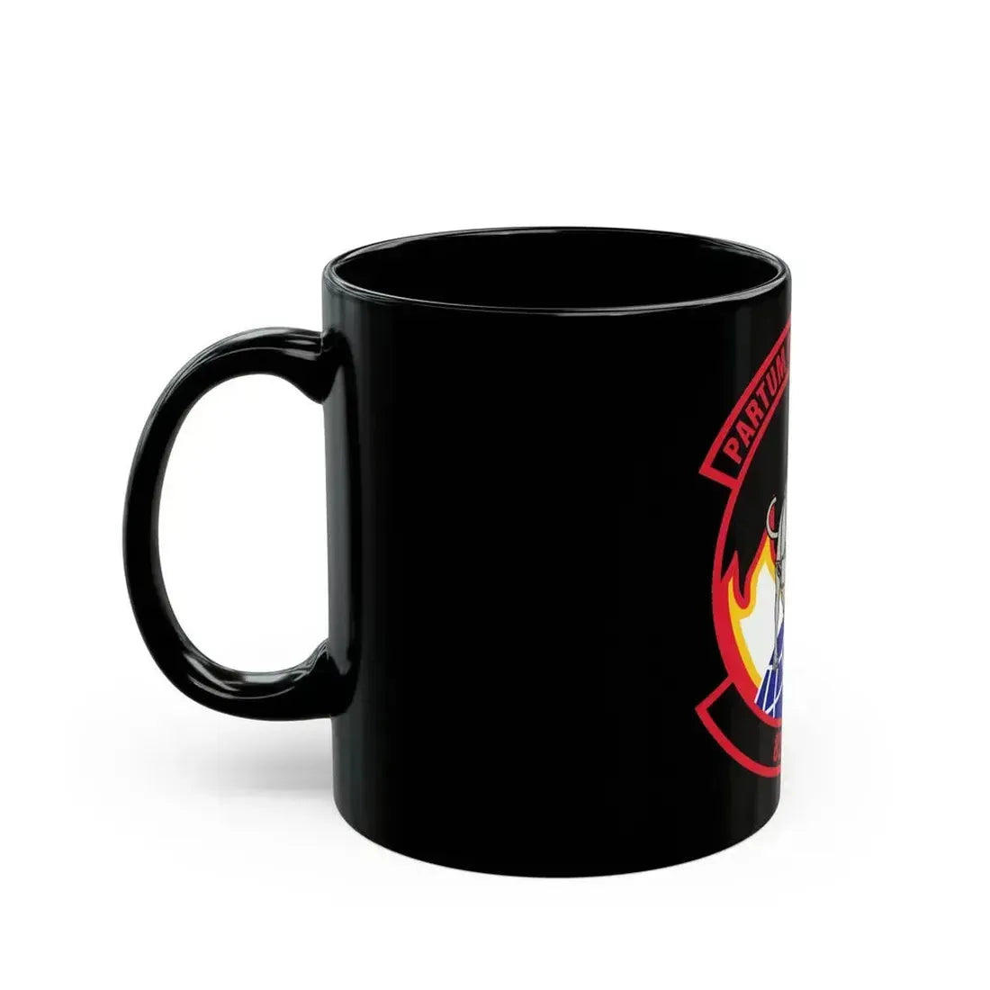 821 Contingency Response Sq AMC (U.S. Air Force) Black Coffee Mug - Go Mug Yourself