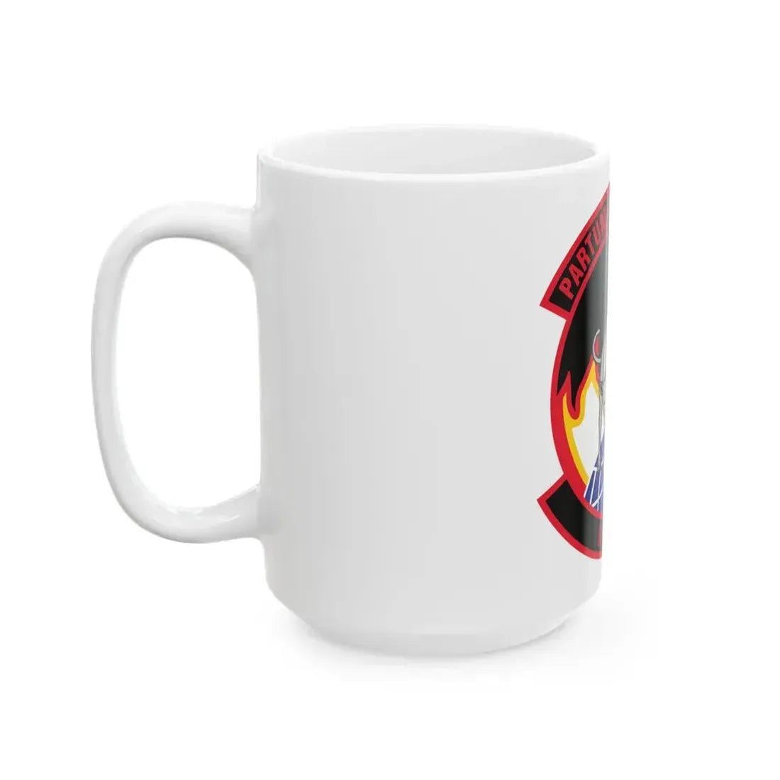 821 Contingency Response Sq AMC (U.S. Air Force) White Coffee Mug - Go Mug Yourself