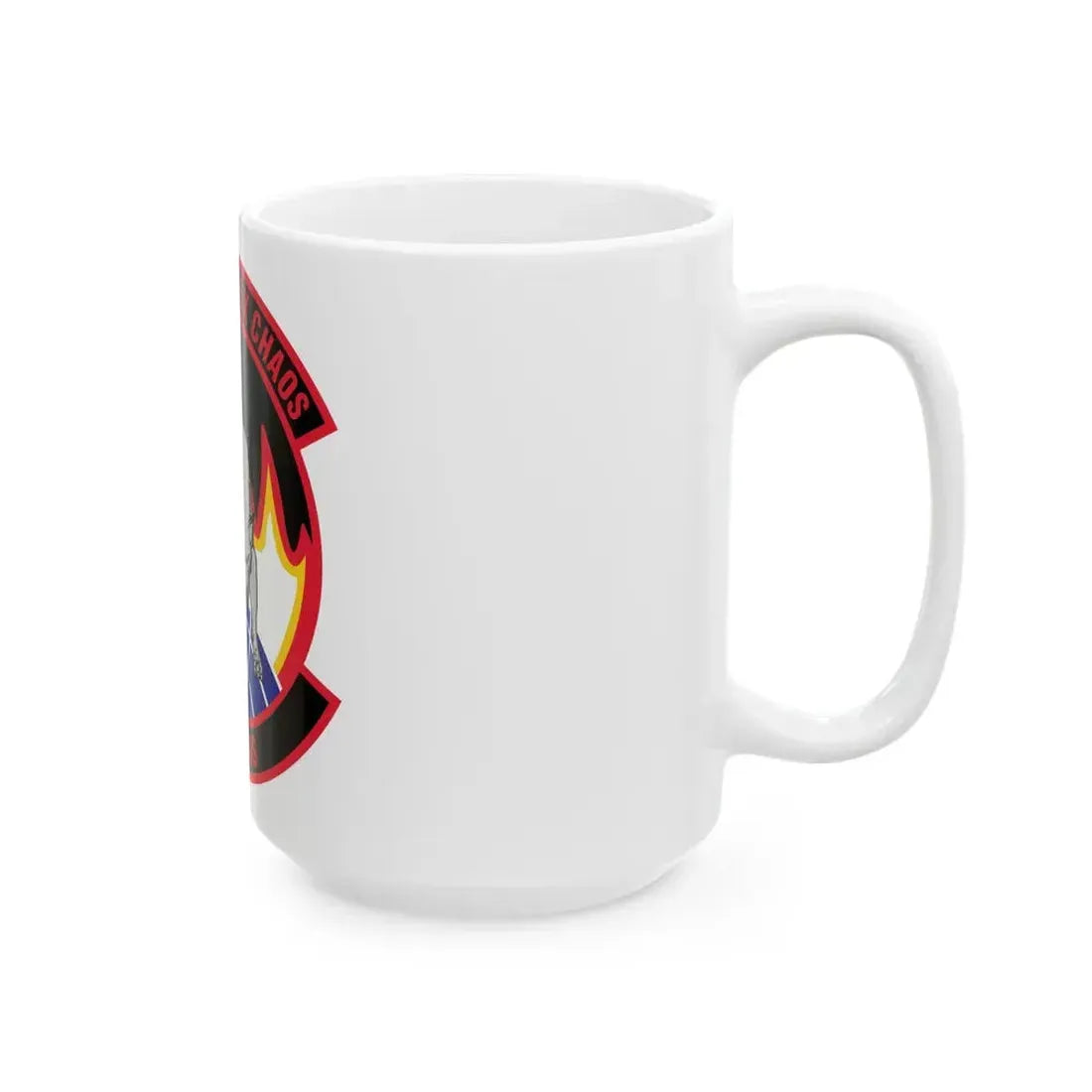 821 Contingency Response Sq AMC (U.S. Air Force) White Coffee Mug - Go Mug Yourself