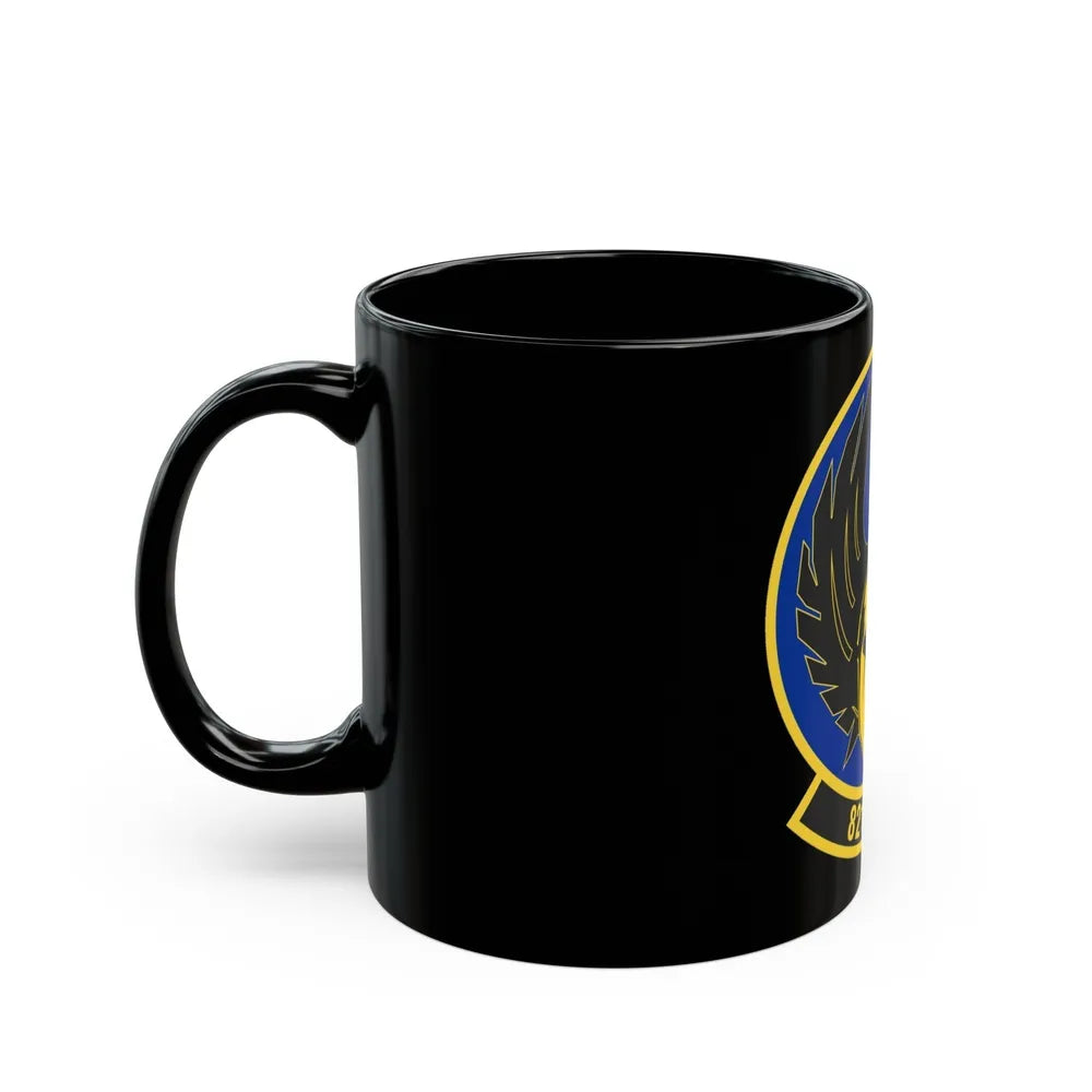 821 Contingency Response Support Sq AMC (U.S. Air Force) Black Coffee Mug-Go Mug Yourself