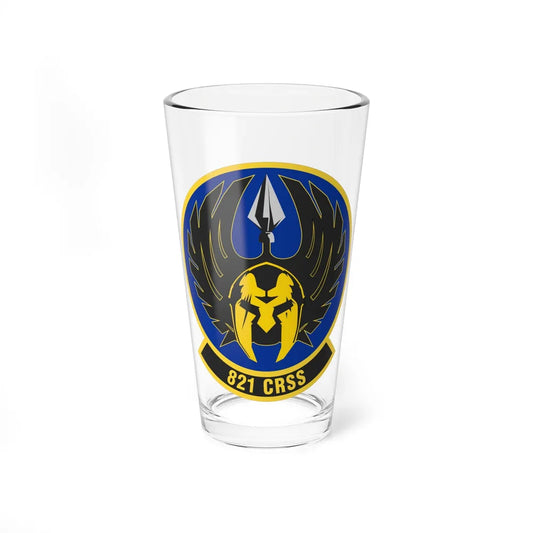 821 Contingency Response Support Sq AMC (U.S. Air Force) Pint Glass 16oz-16oz-Go Mug Yourself