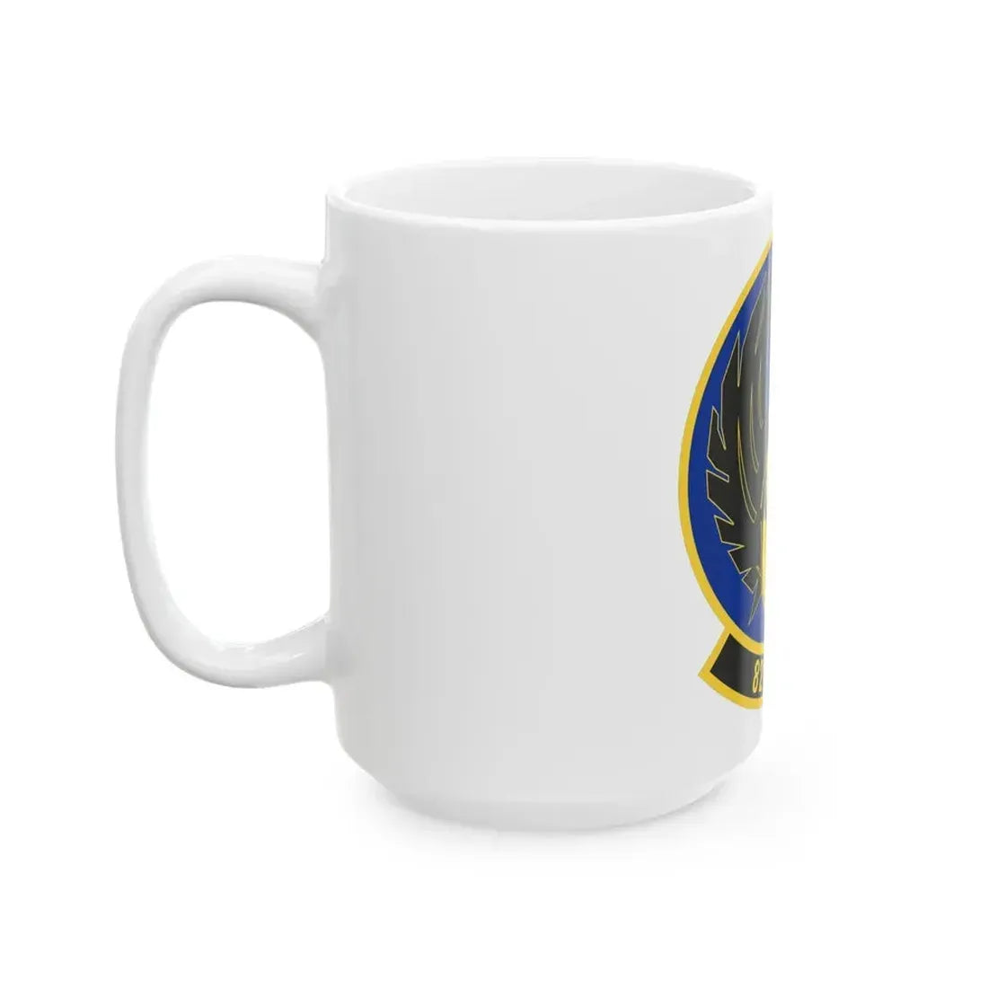 821 Contingency Response Support Sq AMC (U.S. Air Force) White Coffee Mug - Go Mug Yourself