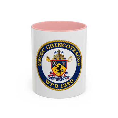 USCGC Chincoteague WPB 1320 (U.S. Coast Guard) Accent Coffee Mug