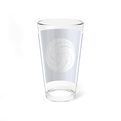 Flag of the Kuroda Lords of Fukuoka in Chikuzen Province A (Japan) Pint Glass 16oz