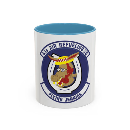 63d Air Refueling Squadron (U.S. Air Force) Accent Coffee Mug