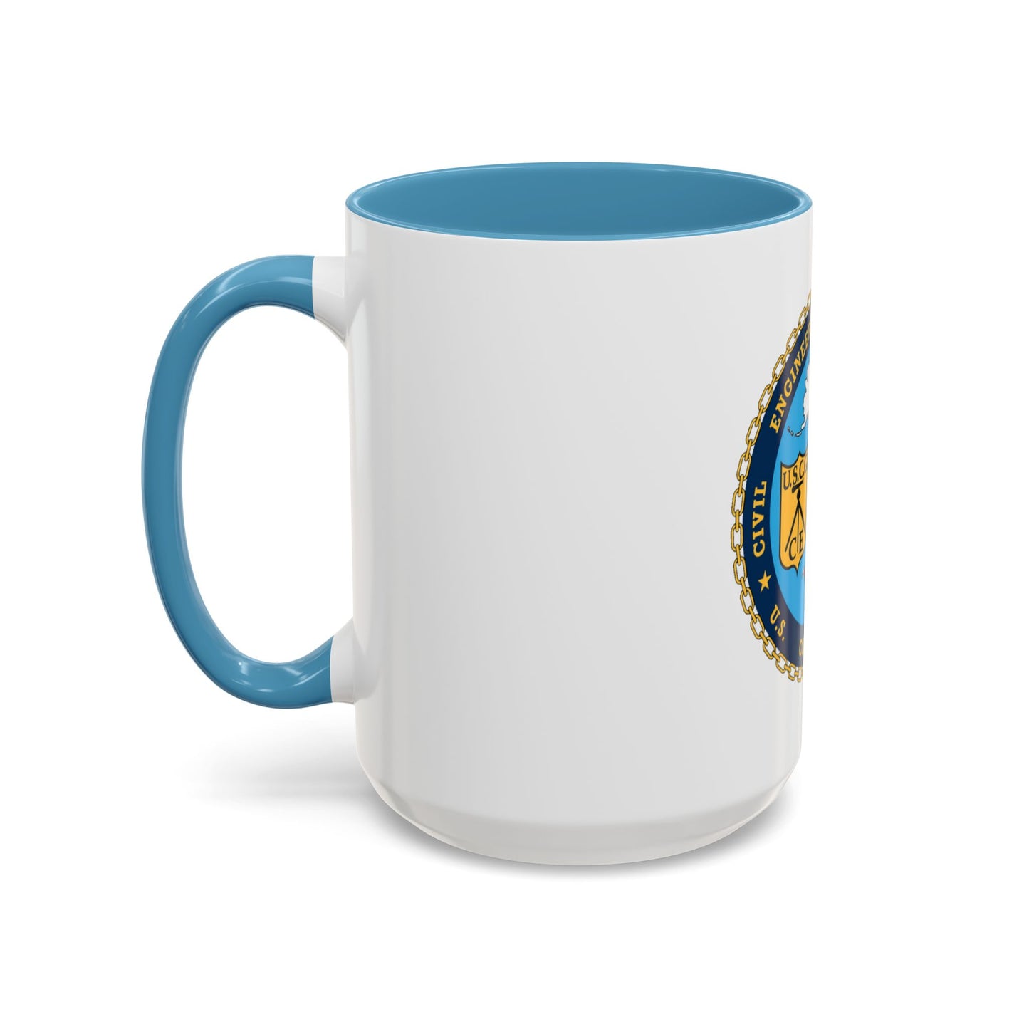 USCG Civil Eng Unit Oakland (U.S. Coast Guard) Accent Coffee Mug