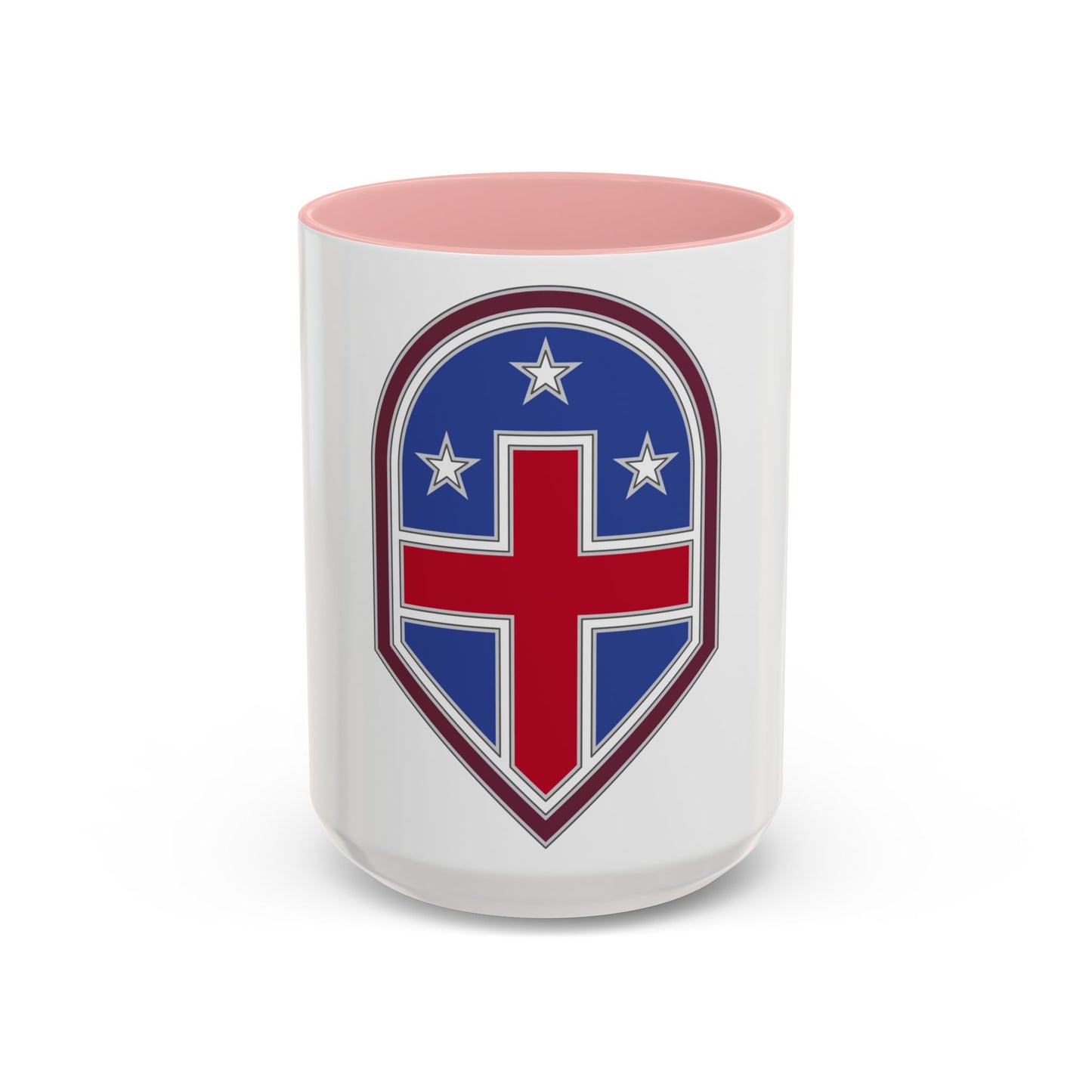 332 Medical Brigade 3 (U.S. Army) Accent Coffee Mug