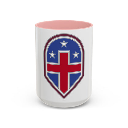 332 Medical Brigade 3 (U.S. Army) Accent Coffee Mug