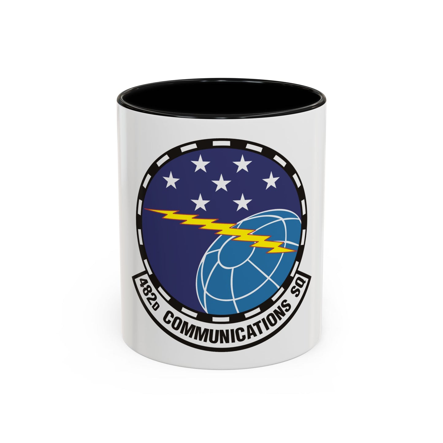 482d Communications Squadron (U.S. Air Force) Accent Coffee Mug