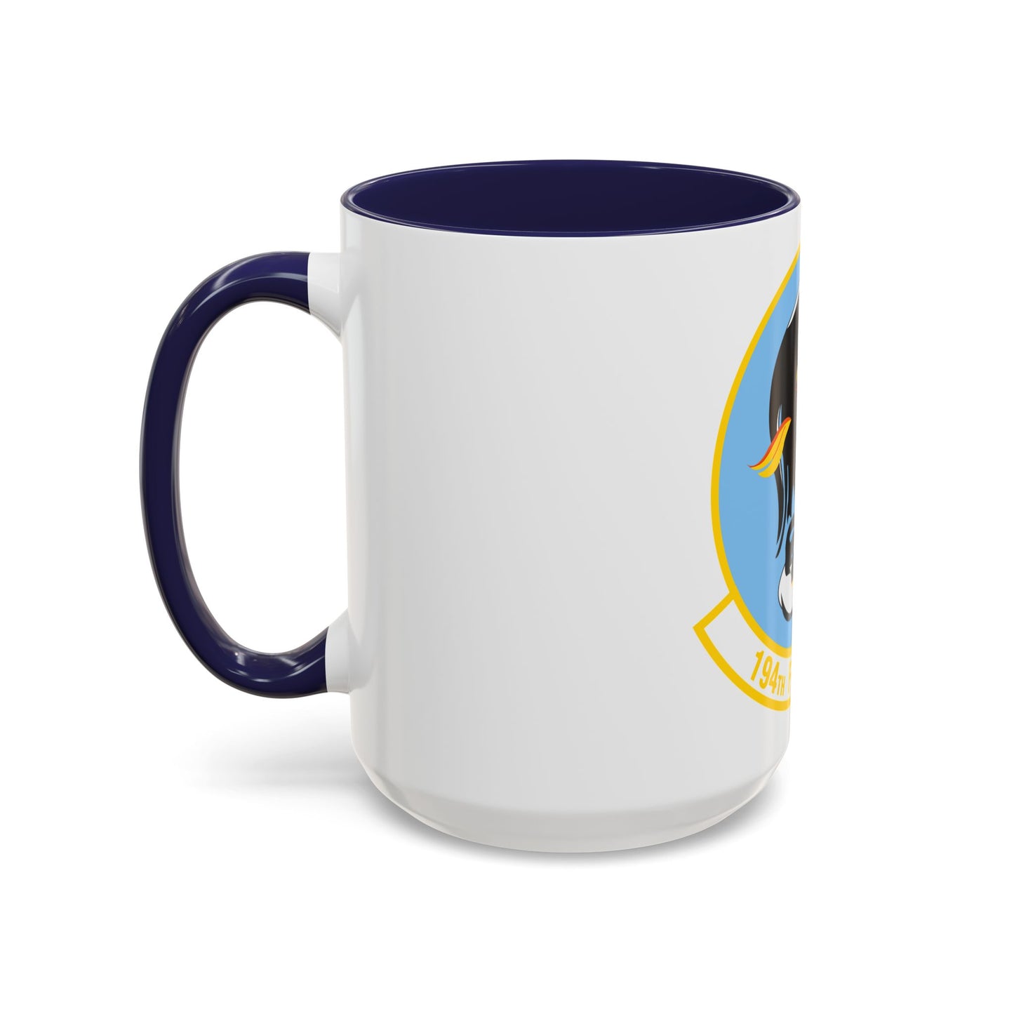 194 Fighter Squadron (U.S. Air Force) Accent Coffee Mug