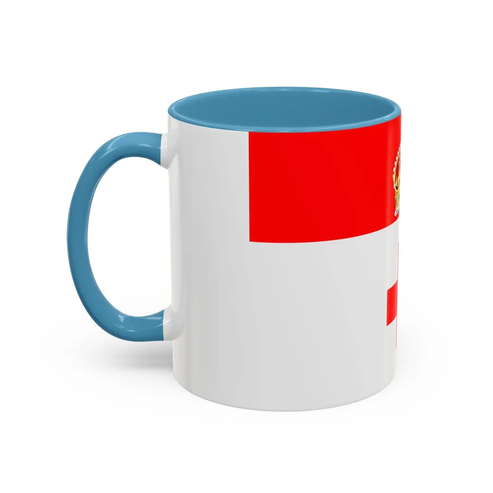 Flag of Birkirkara Malta - Accent Coffee Mug-Go Mug Yourself