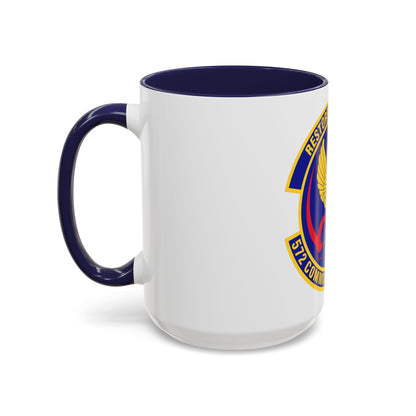 572d Commodities Maintenance Squadron (U.S. Air Force) Accent Coffee Mug