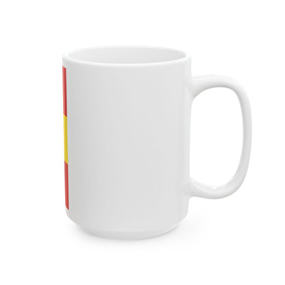 Knatterflagge Karlsruhe (Germany) White Coffee Mug