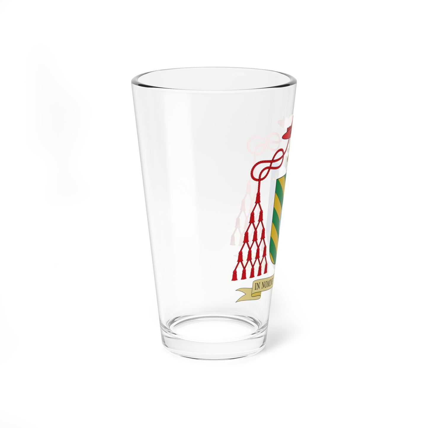 Escudo de Agustín García-Gasco (Spain) (Coat of Arms) Pint Glass 16oz