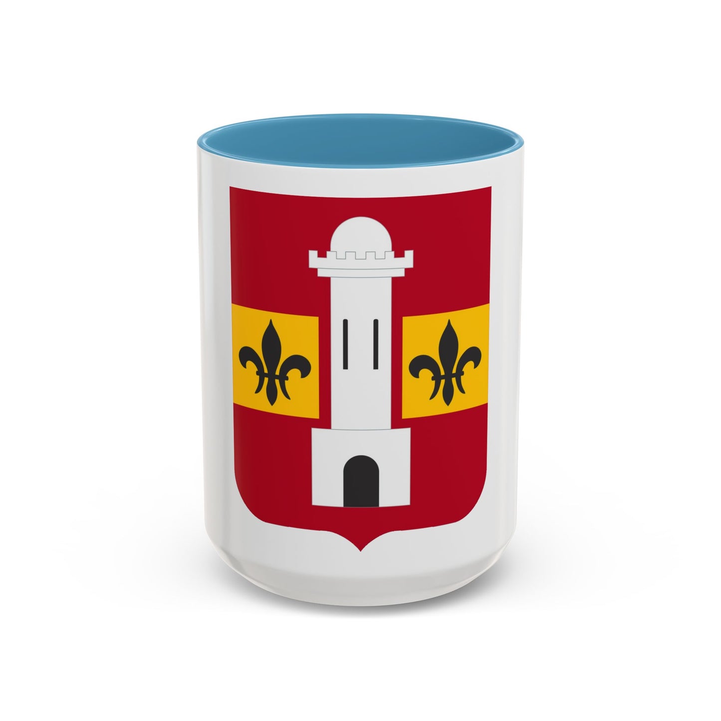 740th Antiaircraft Artillery Gun Battalion v2 (U.S. Army) Accent Coffee Mug