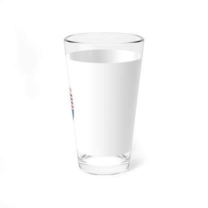 Flag of Budaors (Hungary) Pint Glass 16oz