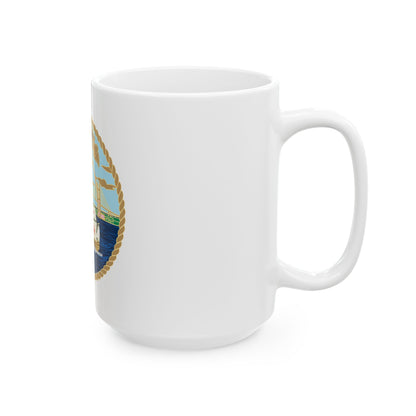 USCG Sector Jacksonville Bridge (U.S. Coast Guard) White Coffee Mug