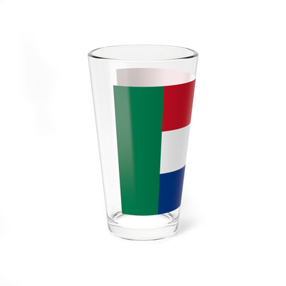 Flag of Klein Vrystaat - 2 (South Africa) Pint Glass 16oz