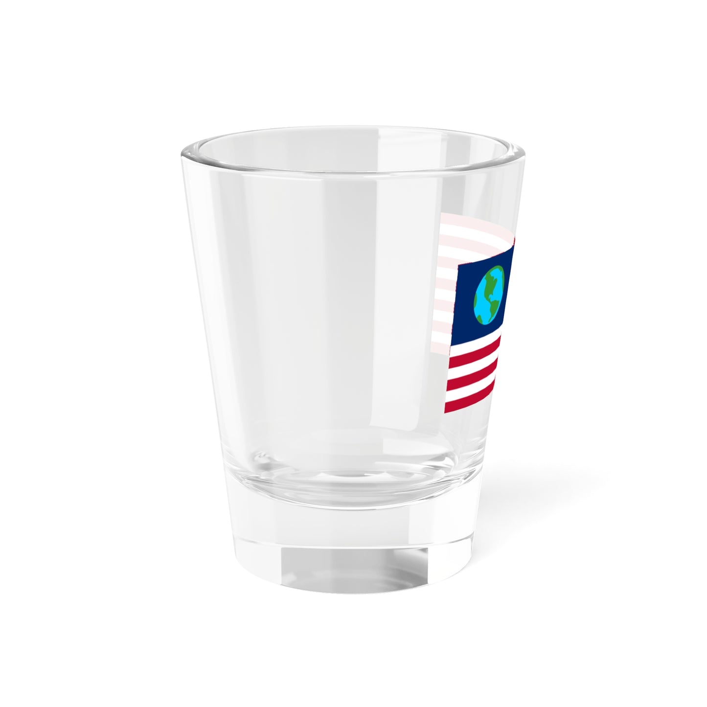 Futurama flag of Earth (United States) Shot Glass 1.5oz