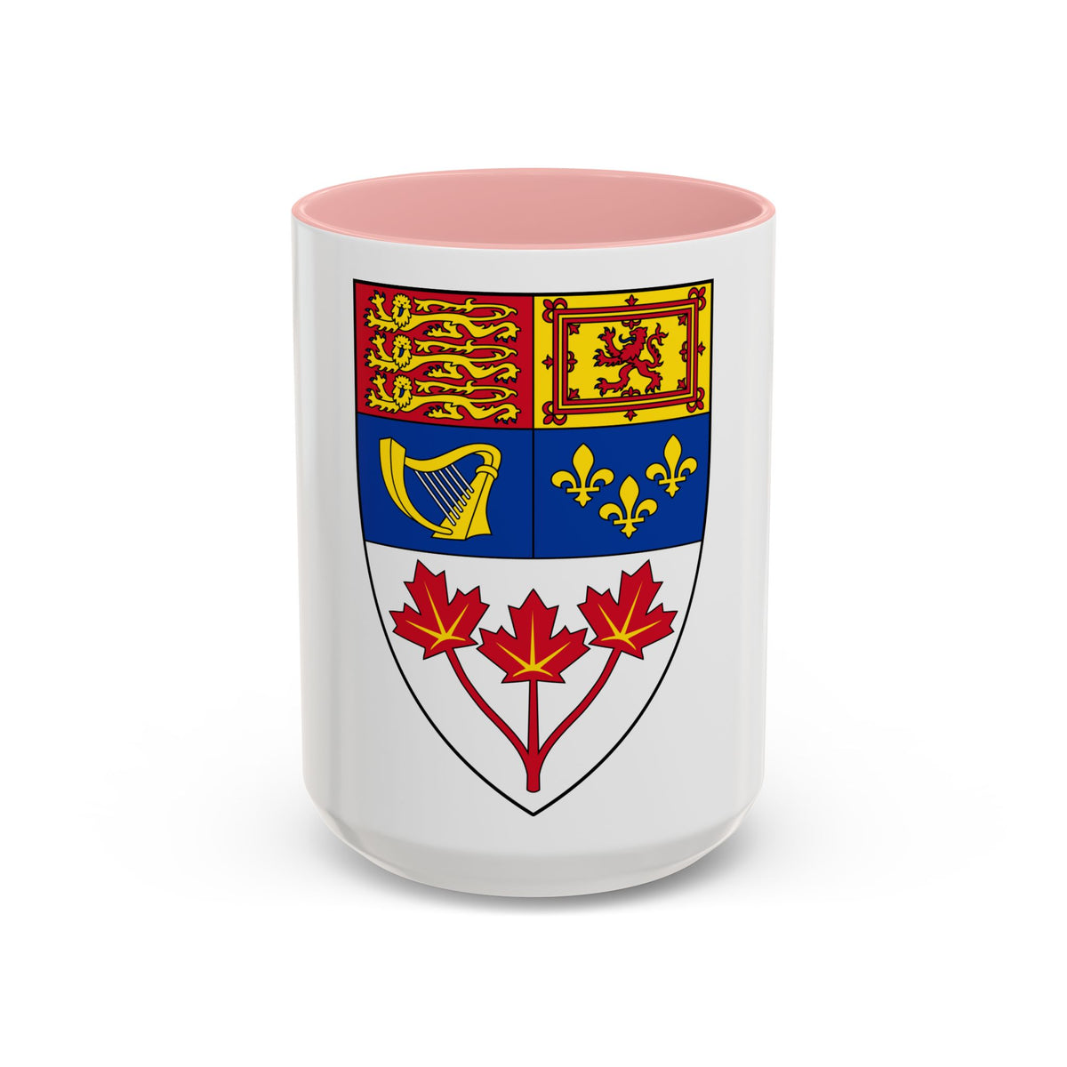 Arms of Canada (shield) - Accent Coffee Mug