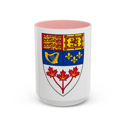 Arms of Canada (shield) - Accent Coffee Mug