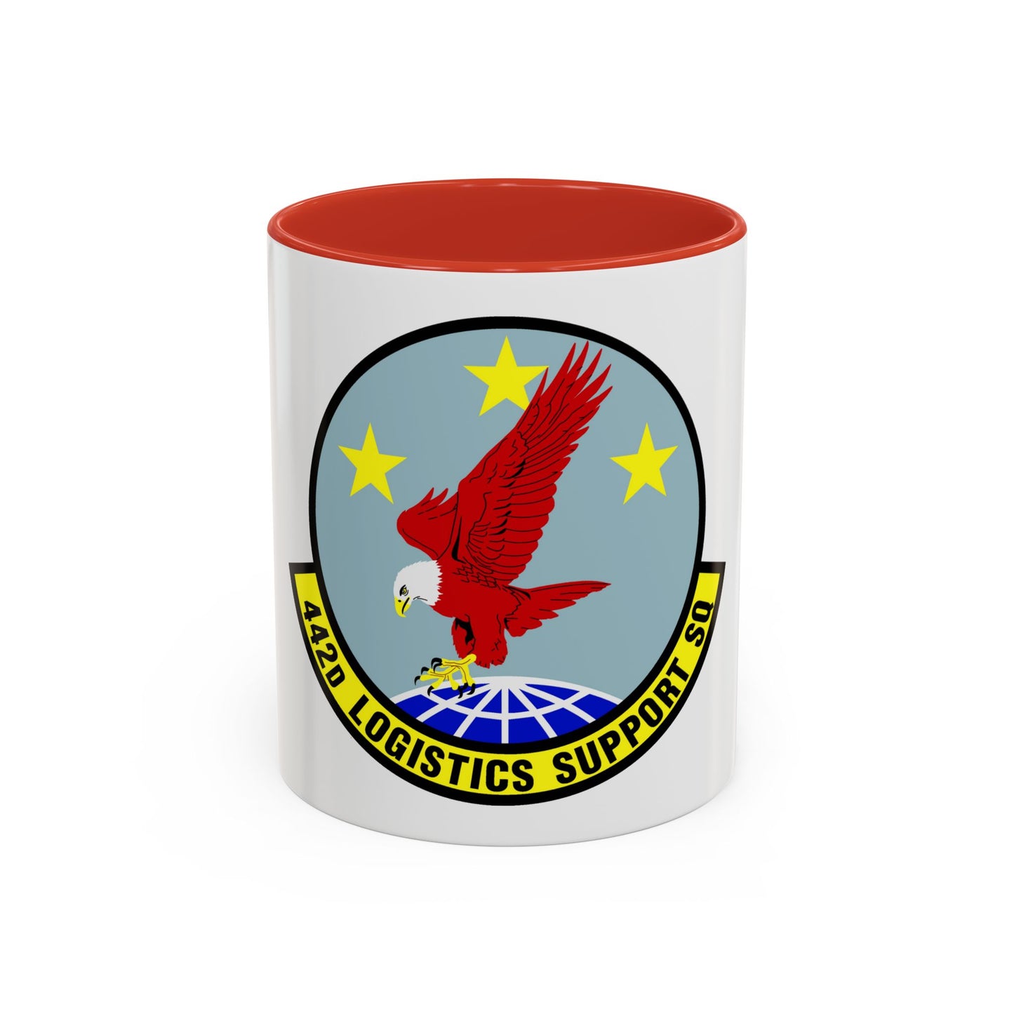 442d Logistics Support Squadron (U.S. Air Force) Accent Coffee Mug