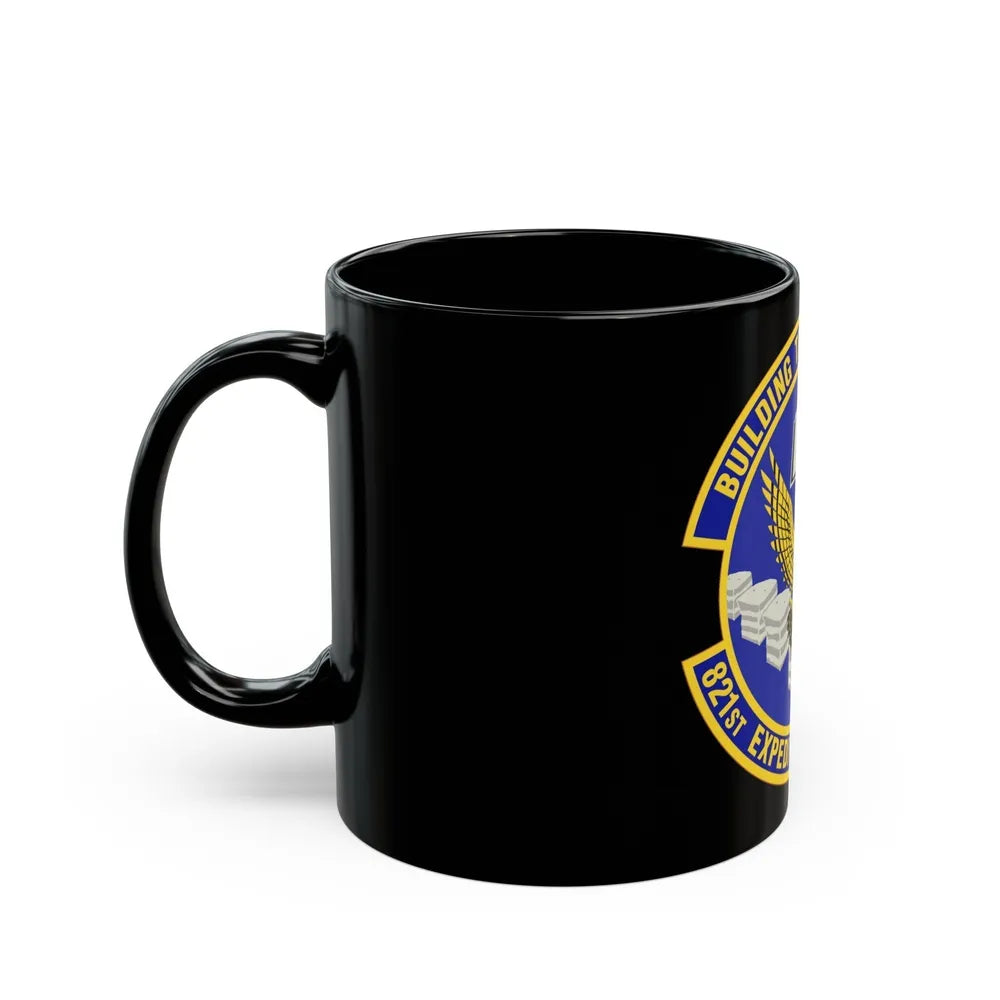 821st Expeditionary Training Squadron (U.S. Air Force) Black Coffee Mug-Go Mug Yourself