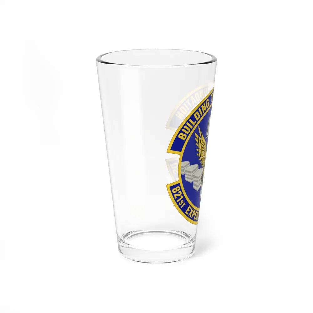 821st Expeditionary Training Squadron (U.S. Air Force) Pint Glass 16oz-Go Mug Yourself