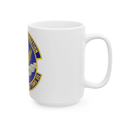 821st Expeditionary Training Squadron (U.S. Air Force) White Coffee Mug-Go Mug Yourself