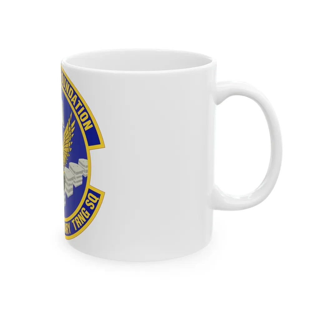 821st Expeditionary Training Squadron (U.S. Air Force) White Coffee Mug-Go Mug Yourself