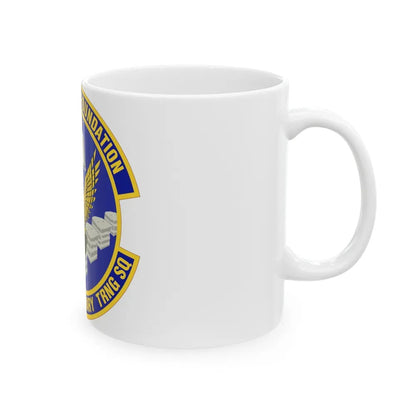 821st Expeditionary Training Squadron (U.S. Air Force) White Coffee Mug-Go Mug Yourself