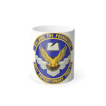 821st Expeditionary Training Squadron (U.S. Air Force) Color Changing Coffee Mug 11oz - Go Mug Yourself