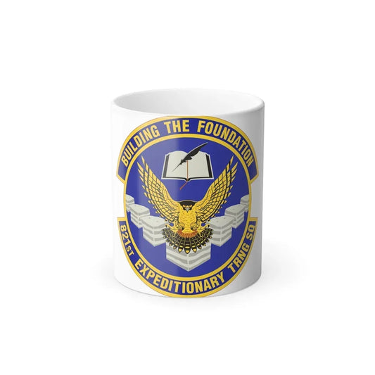 821st Expeditionary Training Squadron (U.S. Air Force) Color Changing Coffee Mug 11oz - Go Mug Yourself