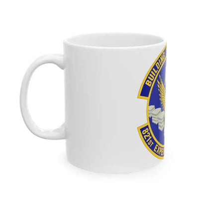 821st Expeditionary Training Squadron (U.S. Air Force) White Coffee Mug - Go Mug Yourself