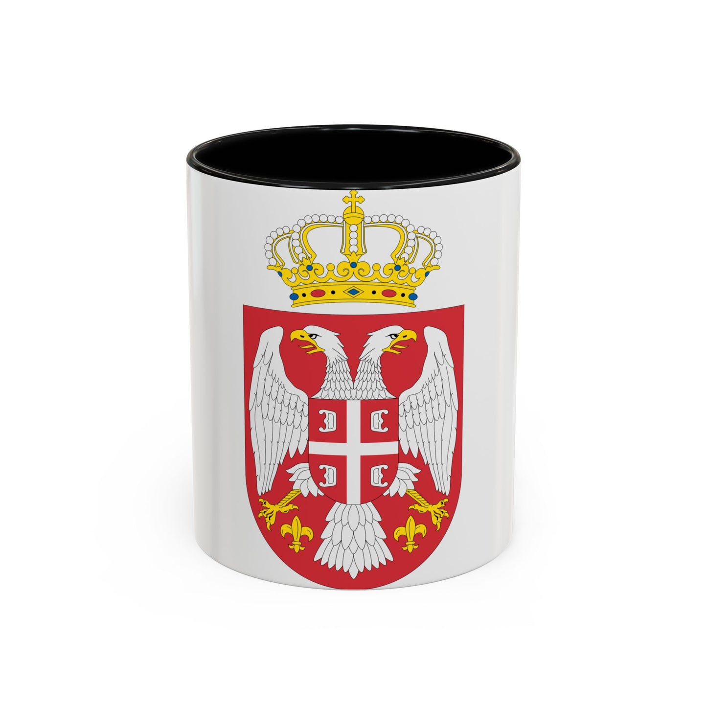 Coat of arms of Serbia small (2004 - 2010) - Accent Coffee Mug