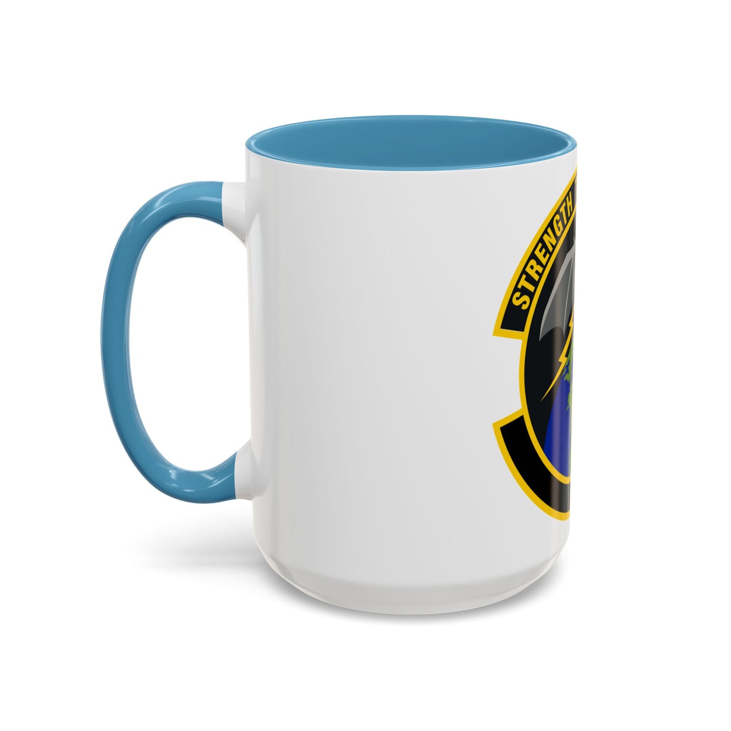 595 Operations Support Flight AFSPC (U.S. Air Force) Accent Coffee Mug