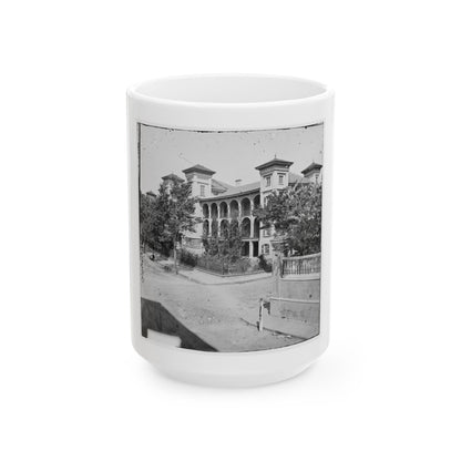 Charleston, S.C. Roper's Hospital; A Closer View (U.S. Civil War) White Coffee Mug
