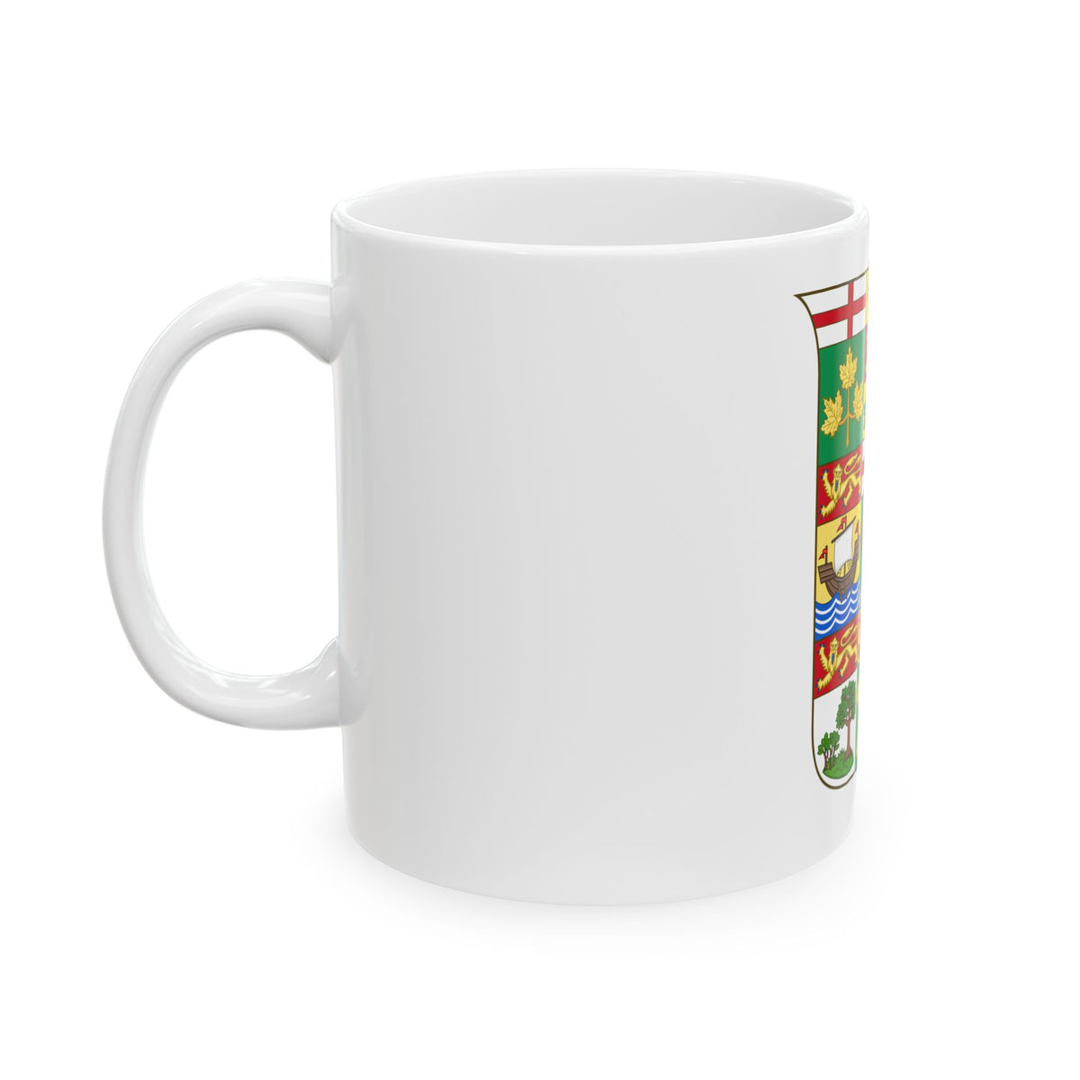 Arms of Canada 1907 - White Coffee Mug