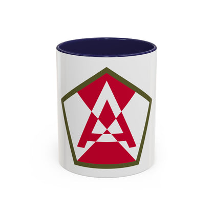 Fifteenth United States (U.S. Army) Accent Coffee Mug