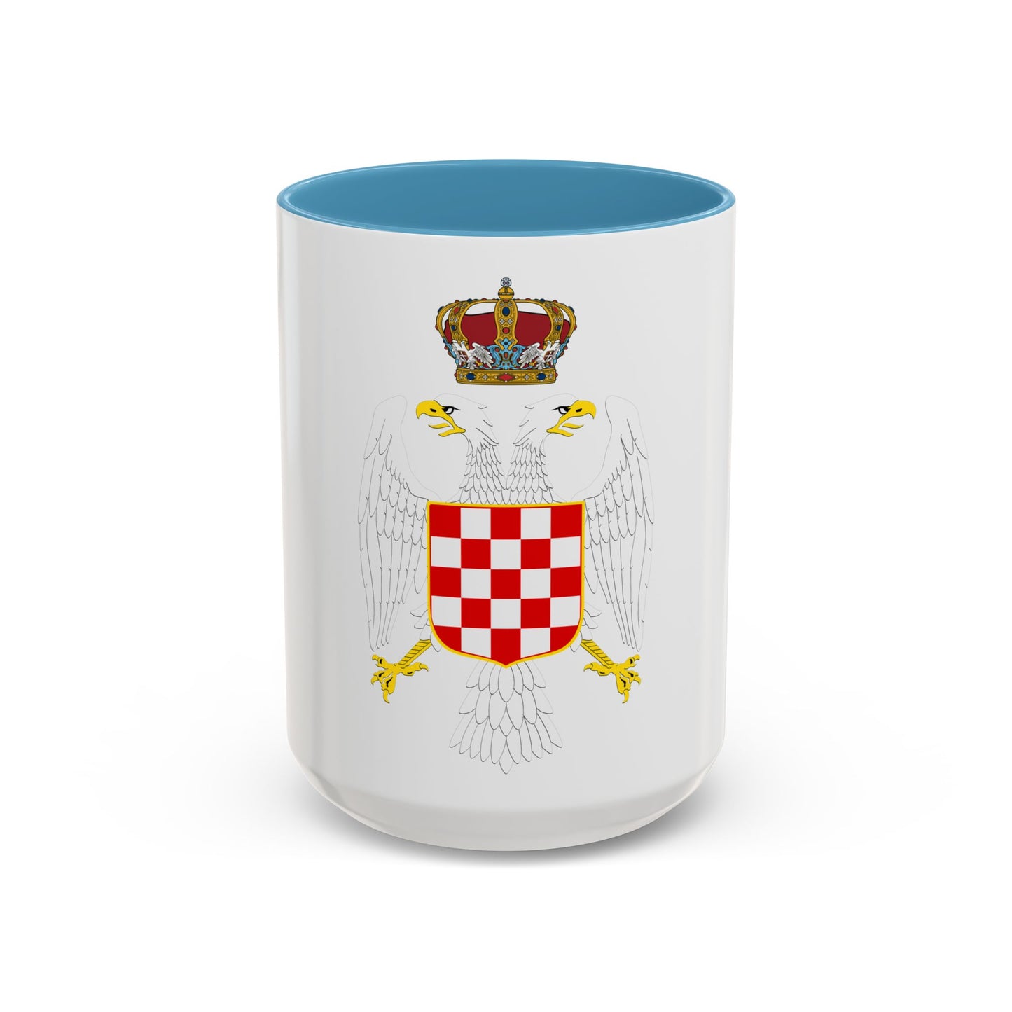 Greater coat of arms of the Banate of Croatia - Accent Coffee Mug
