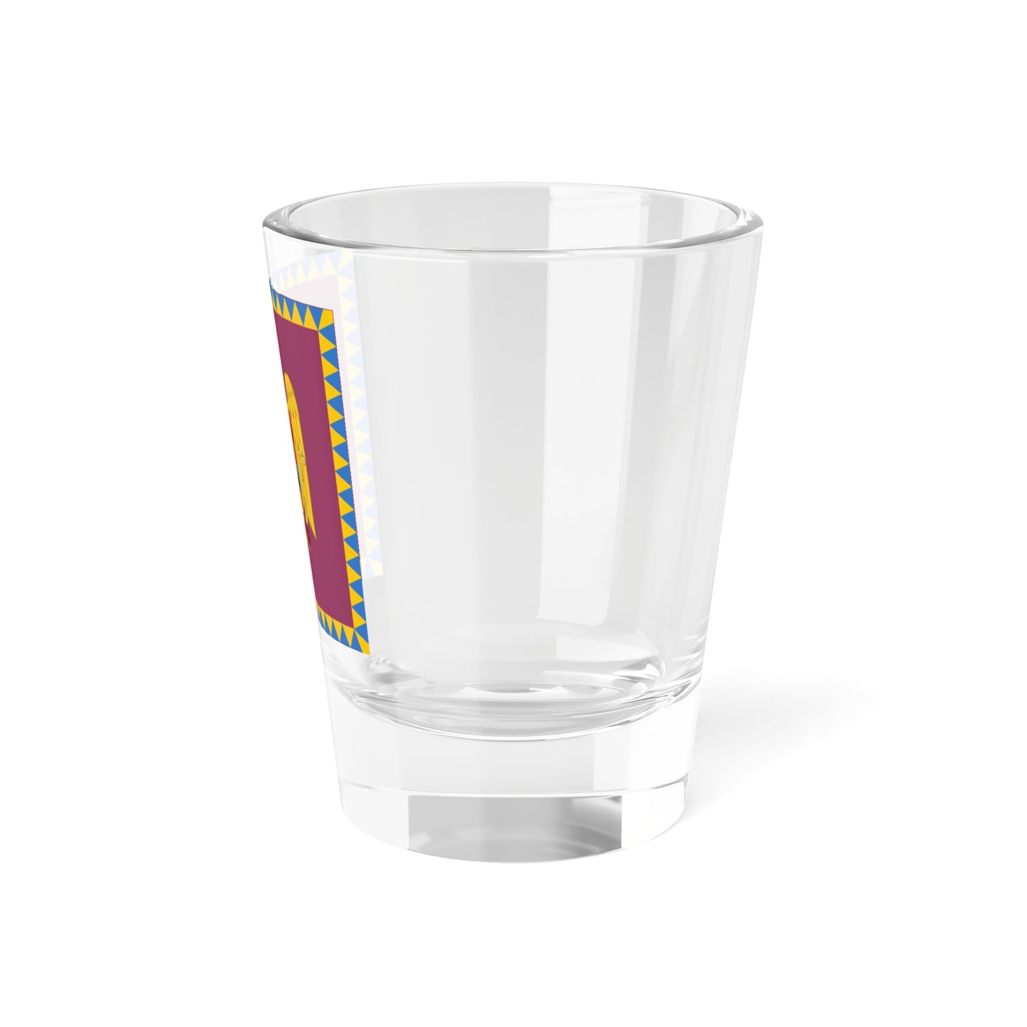 Royal standard of Romania Queen 1922 model (Oman) Shot Glass 1.5oz