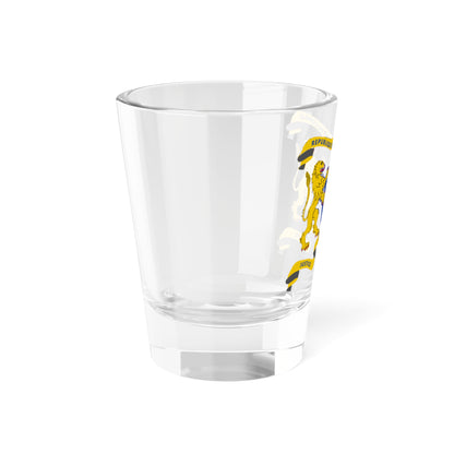 Greater coat of arms of the Democratic Republic of Congo 1999-2003 (Congo) (Coat of Arms) Shot Glass 1.5oz