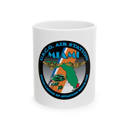 USCG Air Station Miami (U.S. Coast Guard) White Coffee Mug