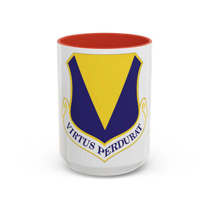 Tasse à café décorative de la 86e escadre de transport aérien (US Air Force)