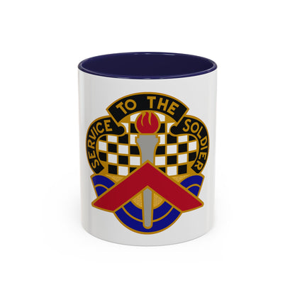 18 Personnel Services Battalion (U.S. Army) Accent Coffee Mug
