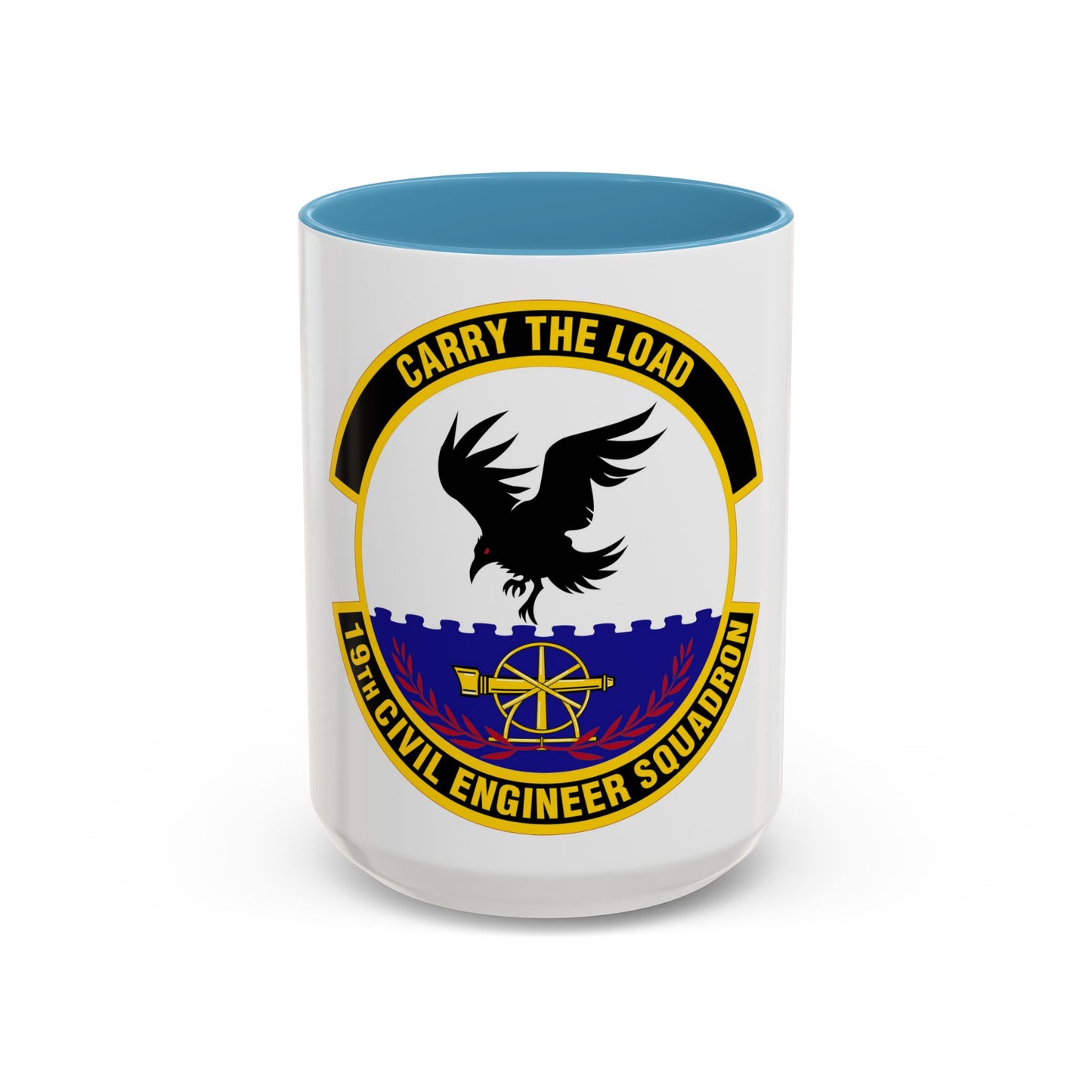 19 Civil Engineer Squadron AMC (U.S. Air Force) Accent Coffee Mug