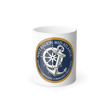 Reserve Component Comm Great Lakes Navy Reg Mid At (U.S. Navy) Color Changing Mug 11oz